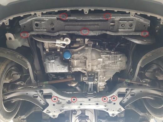 Ocelový kryt motoru Kia Stonic (2017-2025)Kia Stonic