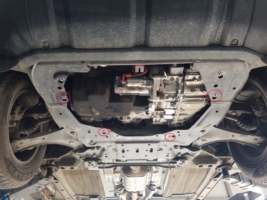 Ocelový kryt motoru Range Rover Evoque (2011-2018)Range Rover Evoque