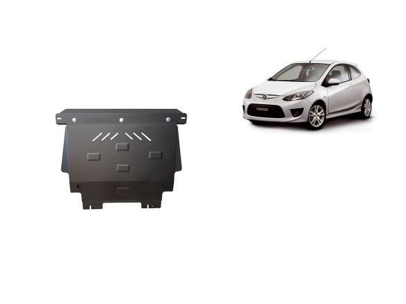 Ocelový kryt motoru Mazda 2 (2008-2014)Mazda 2