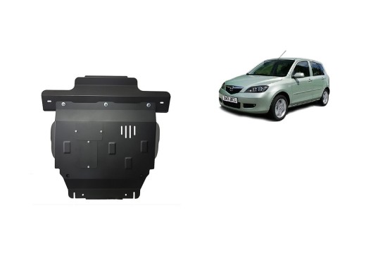Ocelový kryt motoru Mazda 2 (2003-2007)Mazda 2