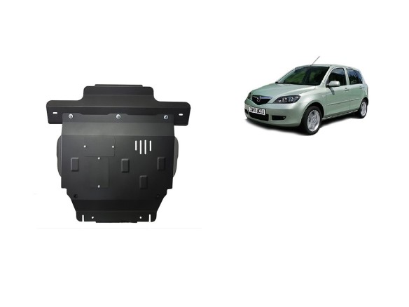 Ocelový kryt motoru Mazda 2 (2003-2007)Mazda 2