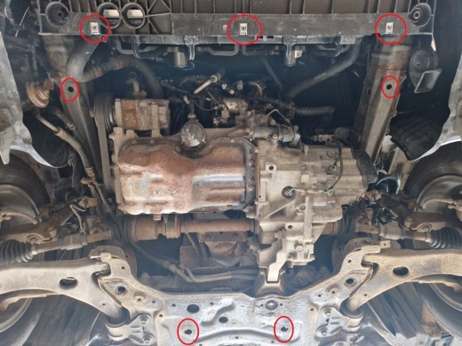 Ocelový kryt motoru Mazda 3 (2008-2014)Mazda 3