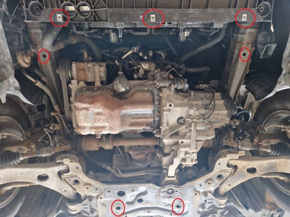 Ocelový kryt motoru Mazda 3 (2008-2014)Mazda 3