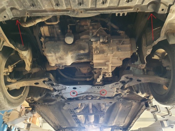 Ocelový kryt motoru Mazda 3 (2003-2009)Mazda 3