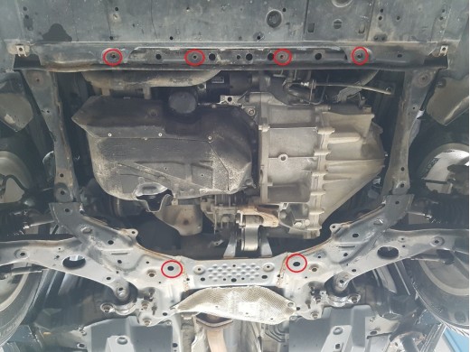 Ocelový kryt motoru Mazda Atenza (2013-2025)Mazda Atenza