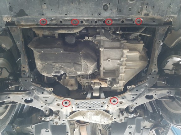 Ocelový kryt motoru Mazda CX5 (2011-2025)Mazda CX5