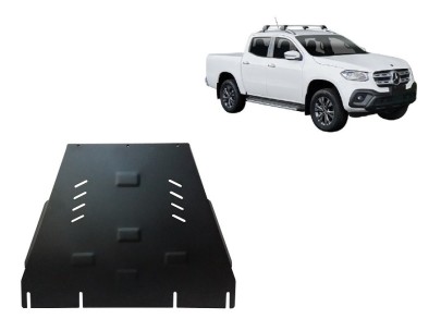 Ocelový kryt převodovky a reduktoru Mercedes X-Class (2017-2020)