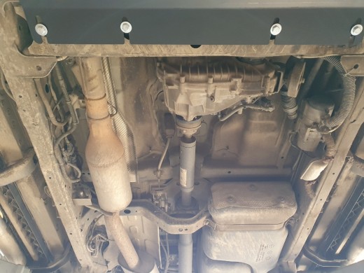 Ocelový kryt převodovky a reduktoru Mercedes X-Class (2017-2020)Mercedes X-Classe