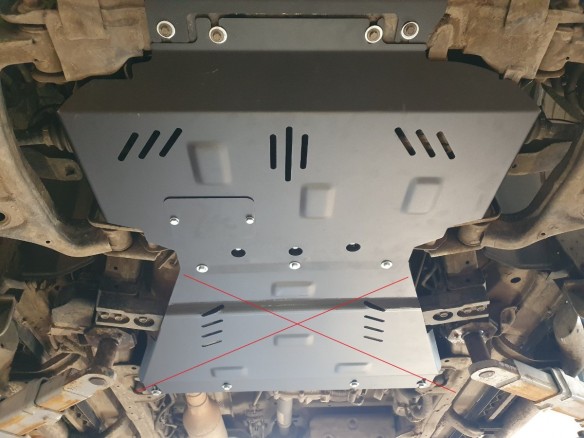 Ocelový kryt motoru Mercedes X-Class (2017-2020)Mercedes X-Classe