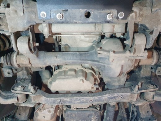 Ocelový kryt motoru Mercedes X-Class (2017-2020)Mercedes X-Classe