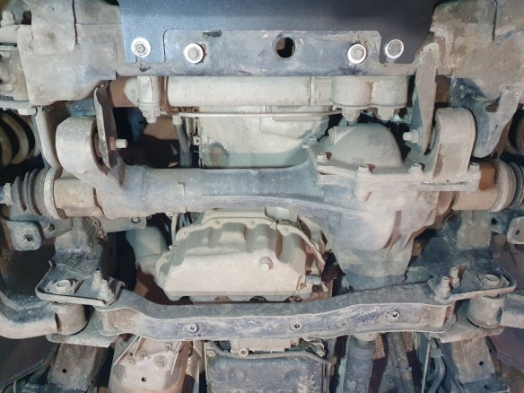 Ocelový kryt motoru Mercedes X-Class (2017-2020)Mercedes X-Classe