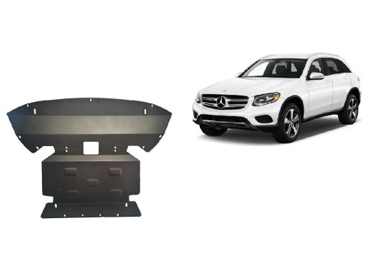 Ocelový kryt motoru Mercedes GLC X253 (2015-2022)Mercedes GLC