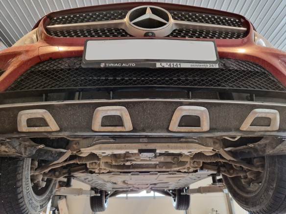 Ocelový kryt motoru Mercedes GLC X253 (2015-2022)Mercedes GLC