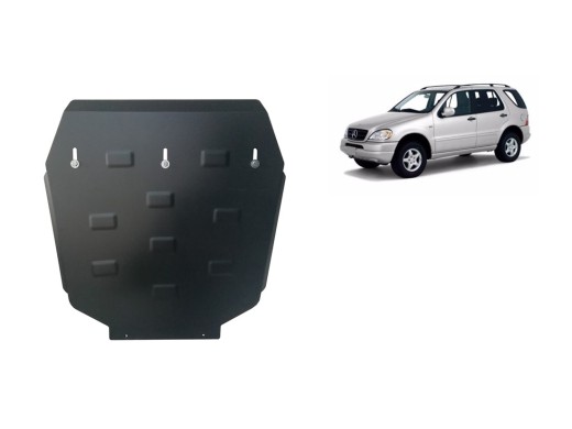 Ocelový kryt převodovky Mercedes ML W163 (1998-2005)Mercedes ML