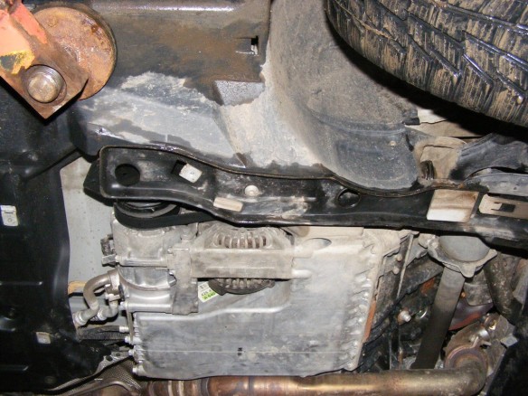 Ocelový kryt motoru Mercedes A-Class (2004-2012)Mercedes A-Classe