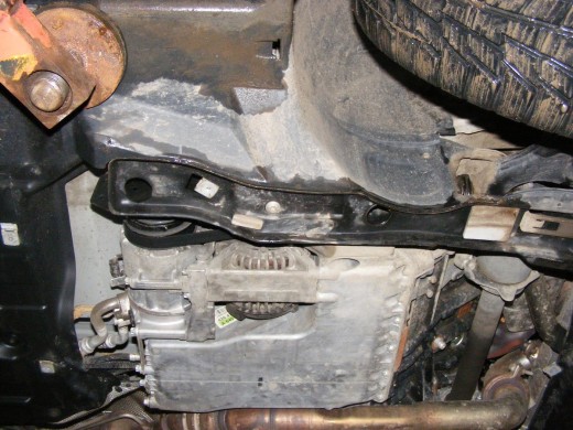 Ocelový kryt motoru Mercedes B-Class (2005-2011)Mercedes B-Classe