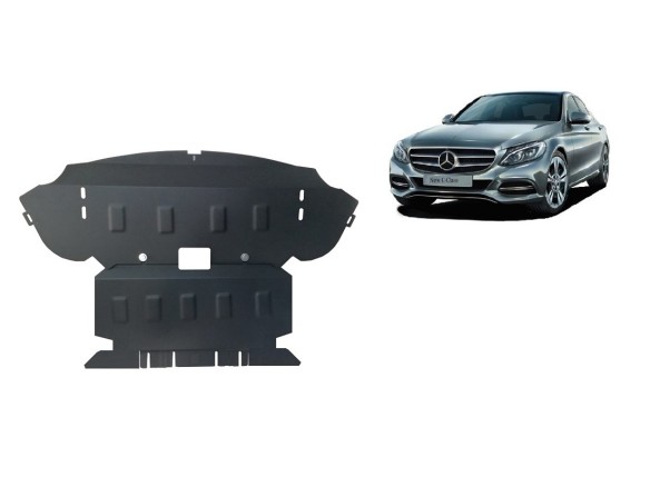 Ocelový kryt motoru Mercedes C-Class W205 4x4 (2014-2021)Mercedes C-Classe