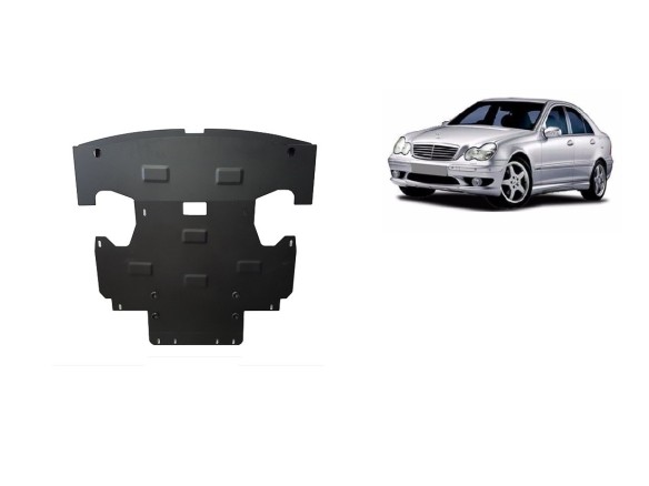 Ocelový kryt motoru Mercedes C-Classe (2000-2007)Mercedes C-Classe