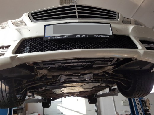 Ocelový kryt motoru Mercedes E-Classe W212 (2009-2016)Mercedes E-Classe