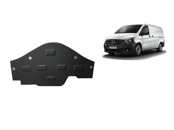 Ocelový kryt systému Start-Stop Mercedes V-Class W447, 4x2, 1.6 D (2014-2025)Mercedes V-Classe