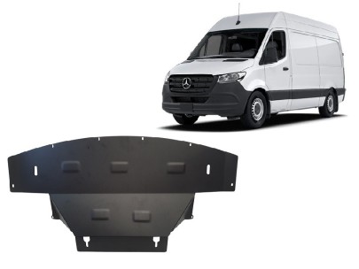 Ocelový kryt motoru Mercedes Sprinter 907 4x4 (2018-2023)
