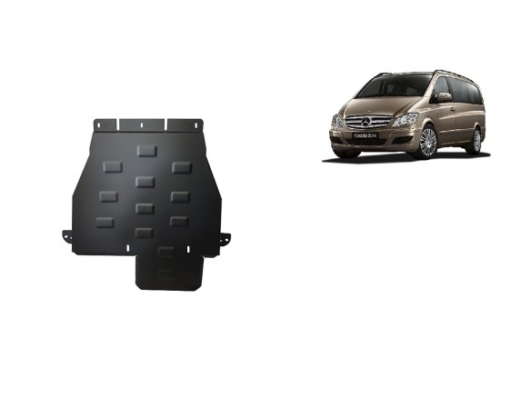 Ocelový kryt převodovky Mercedes Viano W639 - 4x4 - Automatická převodovka (2003-2014)Mercedes Viano