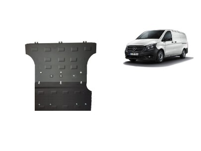 Ocelový kryt motoru Mercedes Viano W447 2.2 D, 4x2 (2014-2026)