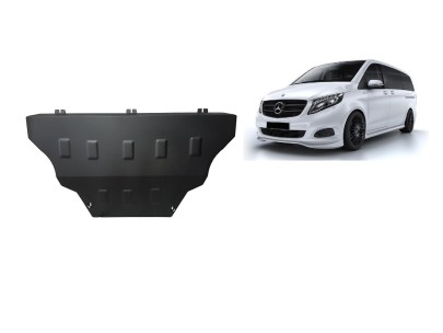 Ocelový kryt motoru Mercedes Viano W447, 4x2, 1.6 D (2014-2026)