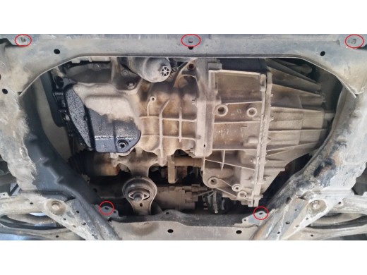 Ocelový kryt motoru Mercedes Viano W447, 4x2, 1.6 D (2014-2025)Mercedes Viano