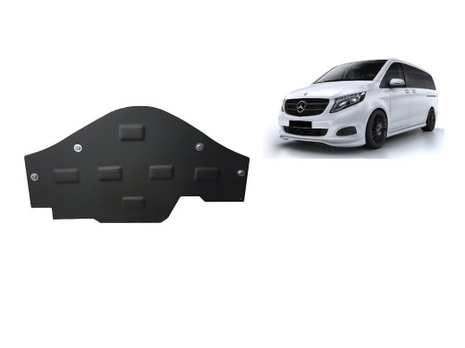 Ocelový kryt systému Start-Stop Mercedes Viano W447, 4x2, 1.6 D (2014-2025)Mercedes Viano