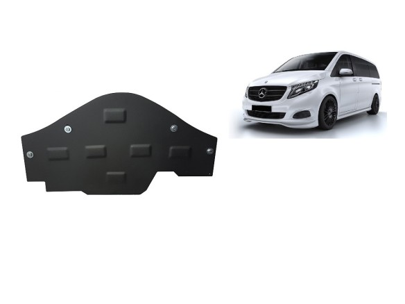 Ocelový kryt systému Start-Stop Mercedes Viano W447, 4x2, 1.6 D (2014-2025)Mercedes Viano