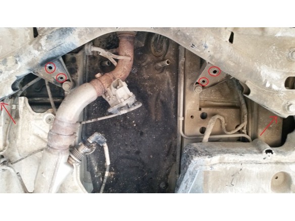 Ocelový kryt systému Start-Stop Mercedes Viano W447, 4x2, 1.6 D (2014-2025)Mercedes Viano