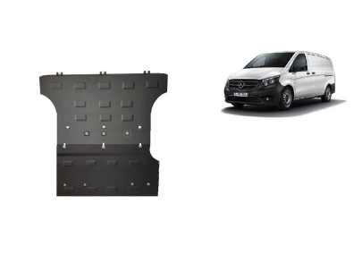 Ocelový kryt motoru Mercedes Vito W447 - 4X2 (2014-2025)