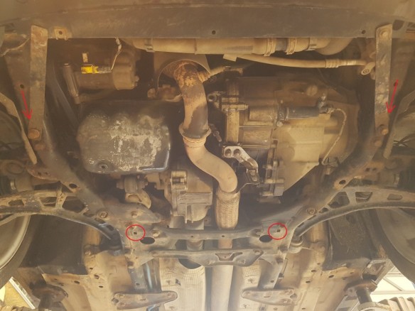 Ocelový kryt motoru Mini Paceman R61 (2012-2016)Mini Paceman