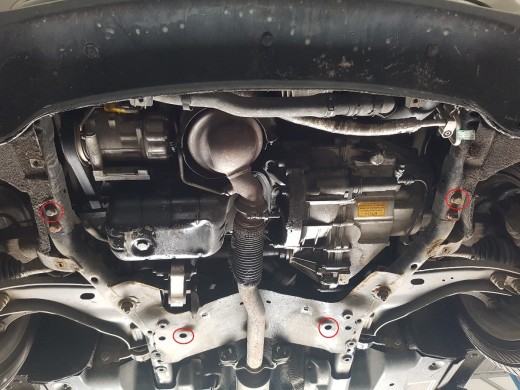 Ocelový kryt motoru Mini Cooper R56 (2006-2014)Mini Cooper