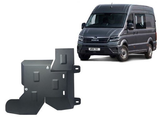 Ocelový kryt AdBlue Man TGE (2017-2020)Man Tge