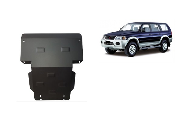 Ocelový kryt motoru Mitsubishi Pajero Sport 1 (1998-2007)Mitsubishi Shogun Sport