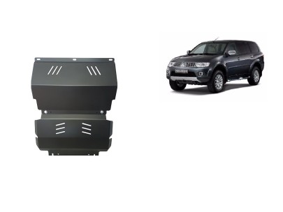 Ocelový kryt motoru Mitsubishi Pajero Sport 2 (2008-2016)