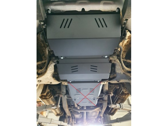 Ocelový kryt motoru Mitsubishi Pajero Sport 2 (2008-2016)Mitsubishi Shogun Sport