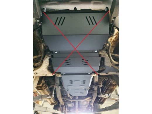 Ocelový kryt převodovky Mitsubishi L 200 (2005-2015)Mitsubishi L200