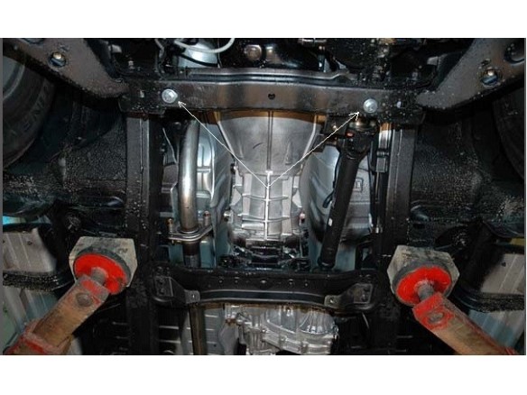 Ocelový kryt převodovky Mitsubishi L 200 (2005-2015)Mitsubishi L200