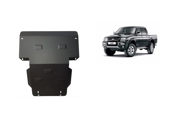 Ocelový kryt motoru Mitsubishi L200 (1998-2007)Mitsubishi L200