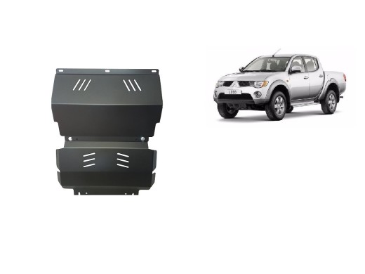 Ocelový kryt motoru Mitsubishi L 200 (2005-2015)Mitsubishi L200