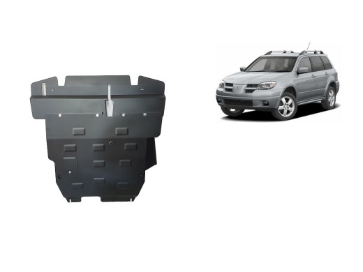 Ocelový kryt motoru Mitsubishi Outlander (2002-2006)Mitsubishi Outlander