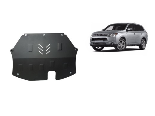 Ocelový kryt motoru Mitsubishi Outlander (2012-2021)Mitsubishi Outlander