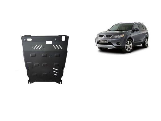 Ocelový kryt motoru Mitsubishi Outlander (2006-2012)Mitsubishi Outlander