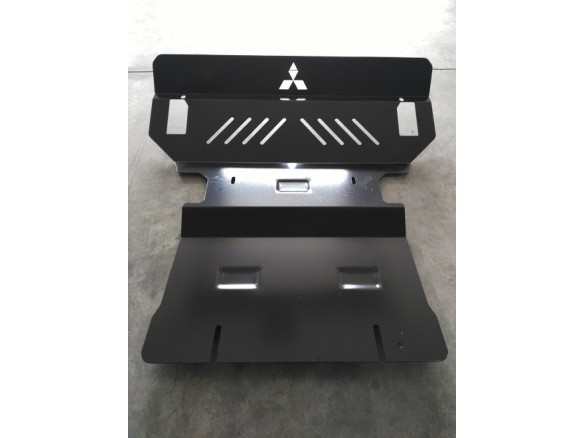 Ocelový kryt motoru Mitsubishi Pajero 3 (V60, V70) (1999-2007)Mitsubishi Shogun