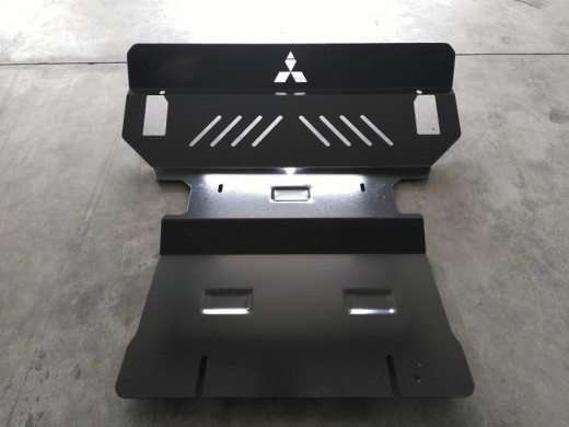 Ocelový kryt motoru Mitsubishi Pajero 3 (V60, V70) (1999-2007)Mitsubishi Shogun