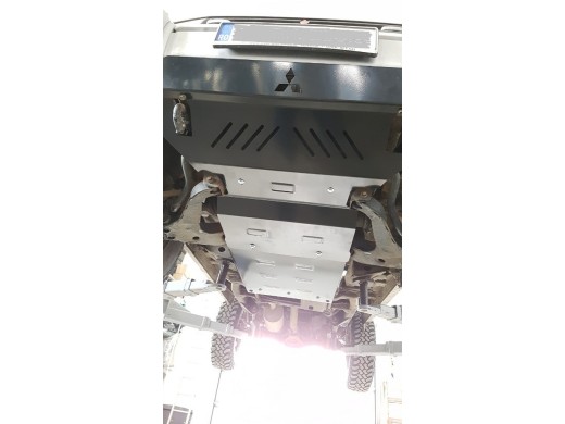 Ocelový kryt motoru Mitsubishi Pajero 3 (V60, V70) (1999-2007)Mitsubishi Shogun