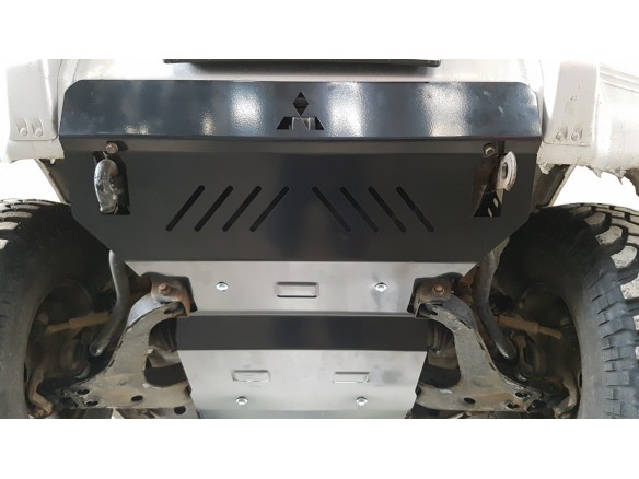 Ocelový kryt motoru Mitsubishi Pajero 3 (V60, V70) (1999-2007)Mitsubishi Shogun